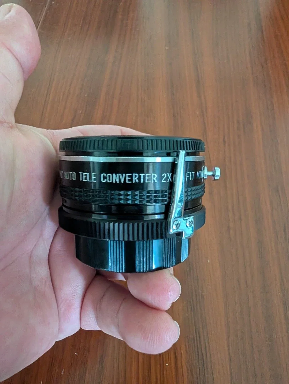 Soligor MC Auto Tele Converter 2x To Fit Minolta with Case Pre Owned